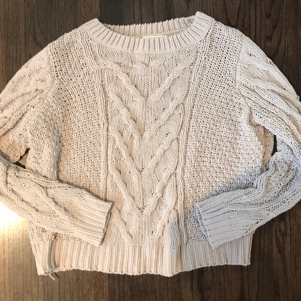 Chenille sweater